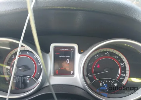 2012 Dodge Journey Sxt z USA, uszkodzony, nr VIN 3C4PDDBG9CT307453